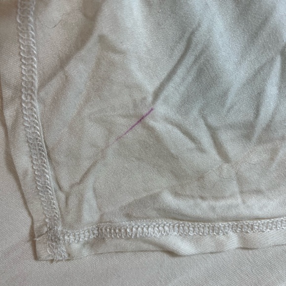 BCBG rayon XS high low top, white - Picture 7 of 7